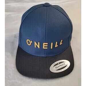 NEW O’Neill Yambao Snapback – Blue/Black/Yellow Men’s Cap